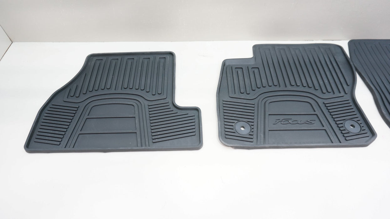 2012-2018 FORD FOCUS FRONT AND REAR FLOOR MATS SET FACTORY OEM CM5J-5413087
