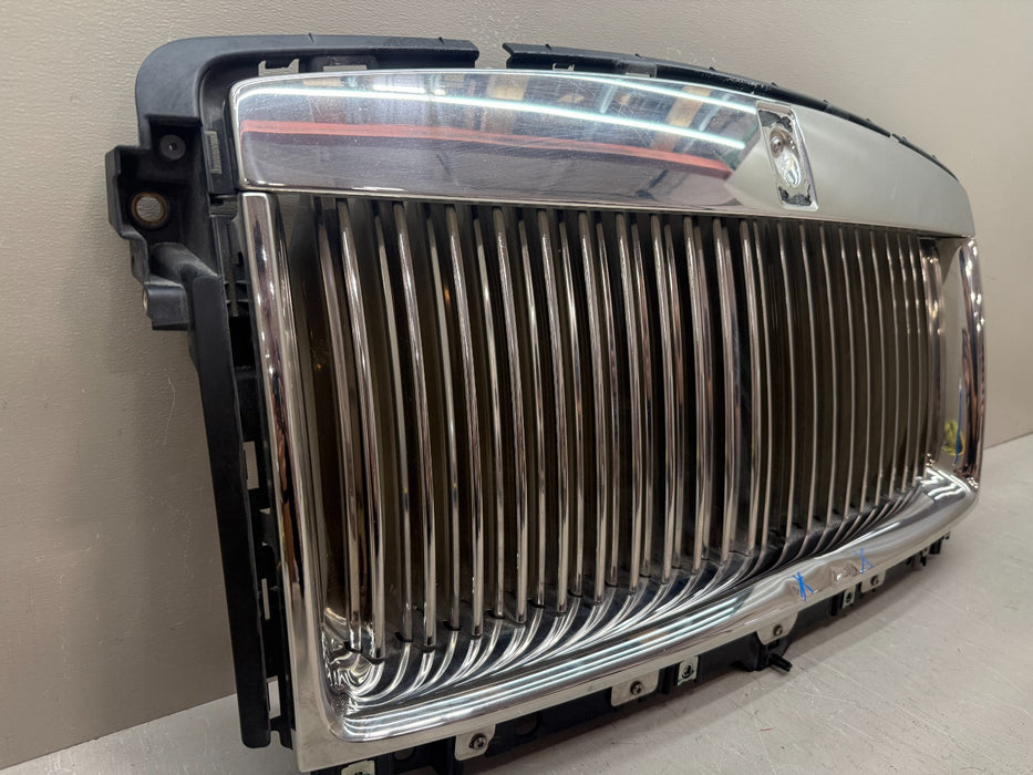 2010-2014 ROLLS ROYCE GHOST FRONT RADIATOR GRILLE CHROME OEM 51117198866