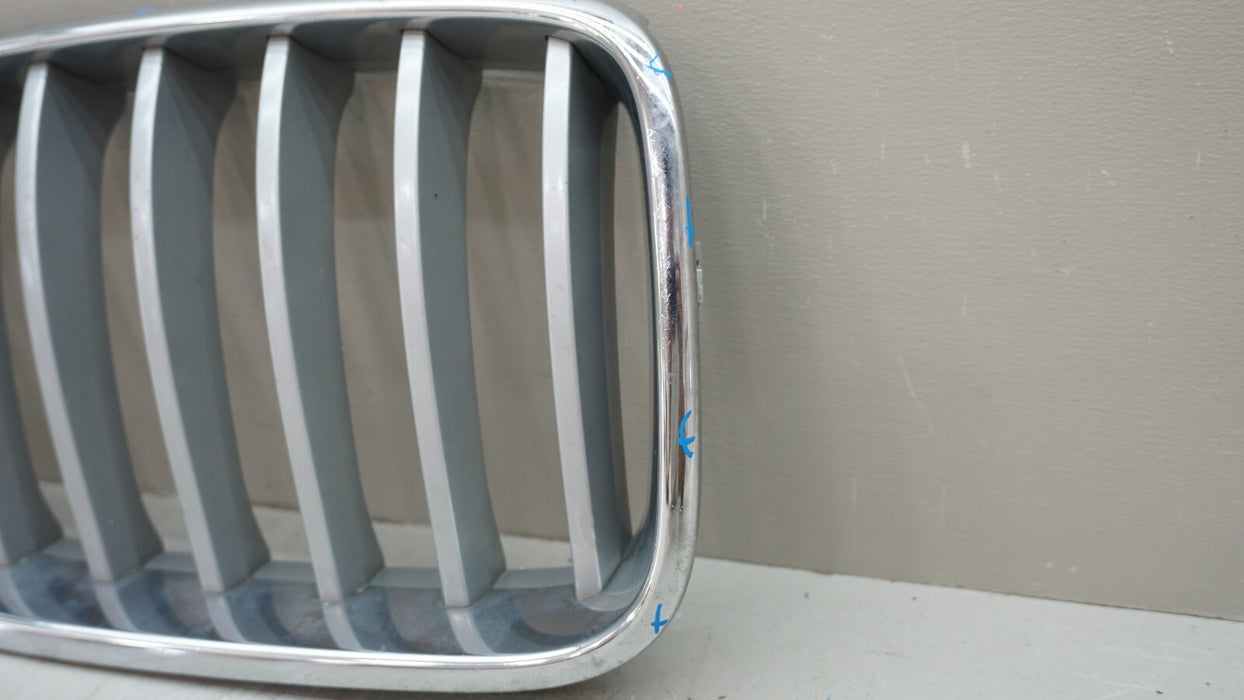 2011-2013 BMW X3 F25 FRONT RIGHT SIDE UPPER GRILLE 5111 7210726 OEM 11 12 13