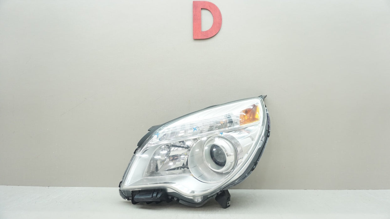 2010-2015 CHEVROLET EQUINOX FRONT LEFT DRIVER SIDE HEADLIGHT OEM