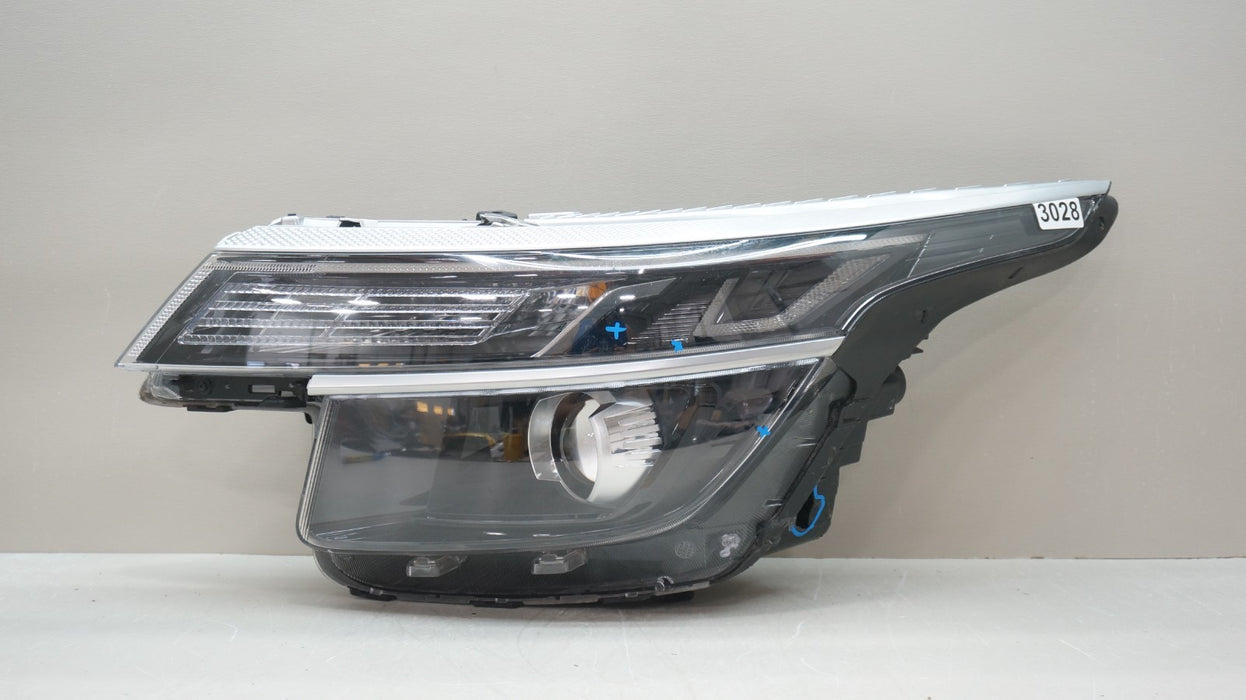 2021-2023 KIA SELTOS FRONT LEFT DRIVER SIDE HALOGEN W LED HEADLIGHT OEM