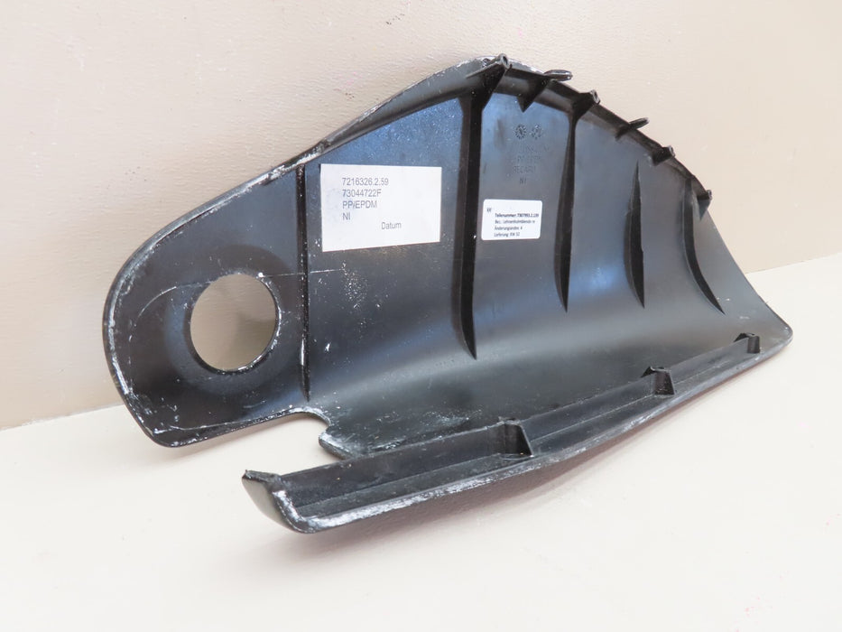 2012-2014 MCLAREN MP4-12C LEFT RECARO SEAT CARBON FIBER COVER TRIM OEM 73044722F