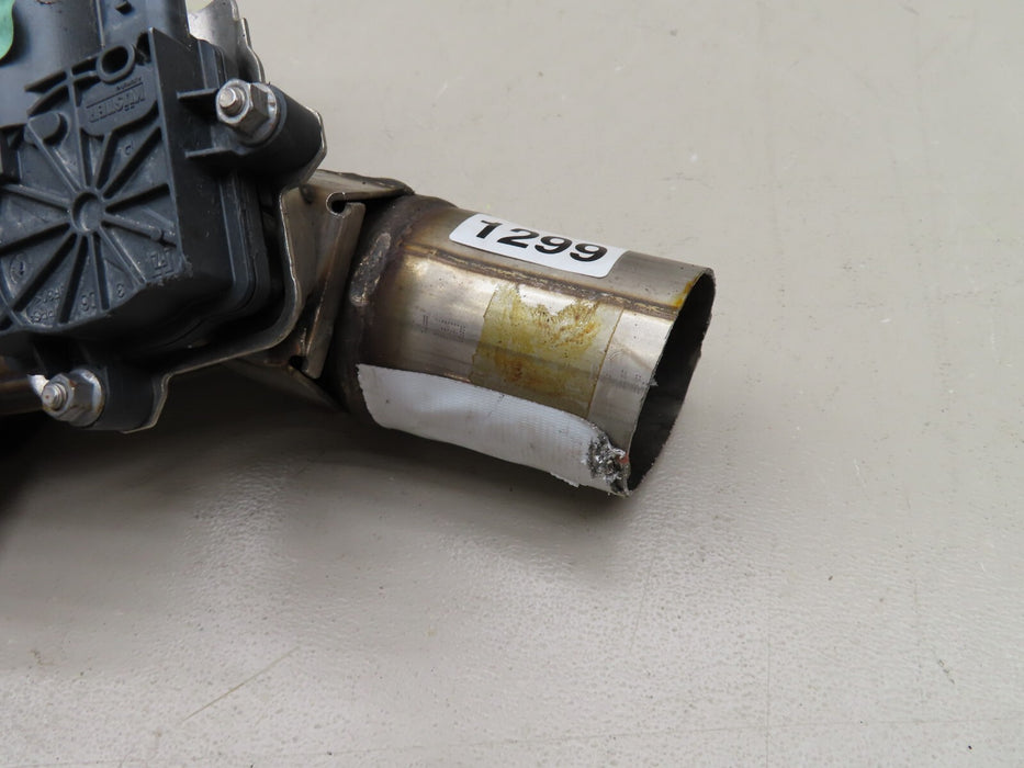 2018 - 2021 AUDI S4 REAR RIGHT SIDE EXHAUST MUFFLER W/ TIPS & VALVE ACTUATOR OEM