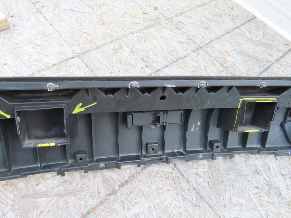 2016-2017 AUDI Q3 QUATTRO SUV REAR UPPER BUMPER COVER PANEL OEM 8U0807385B