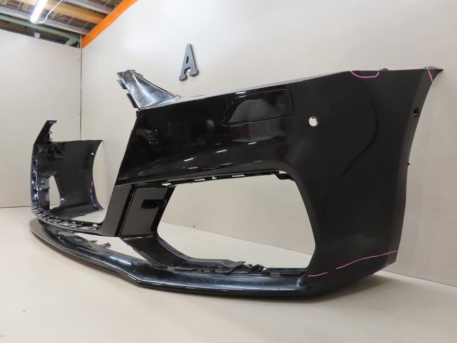 2019-2020 AUDI A7 SPORTBACK S-LINE FRONT BUMPER COVER PANEL OEM 4K8807437C