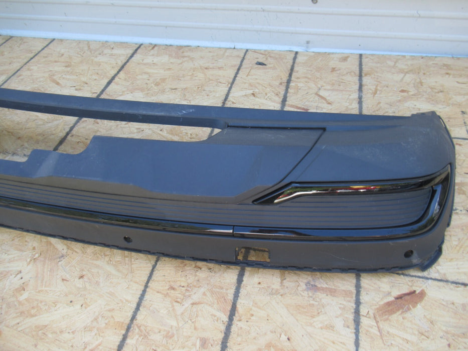 2017-2019 AUDI Q7 REAR LOWER BUMPER COVER VALANCE DIFFUSER OEM