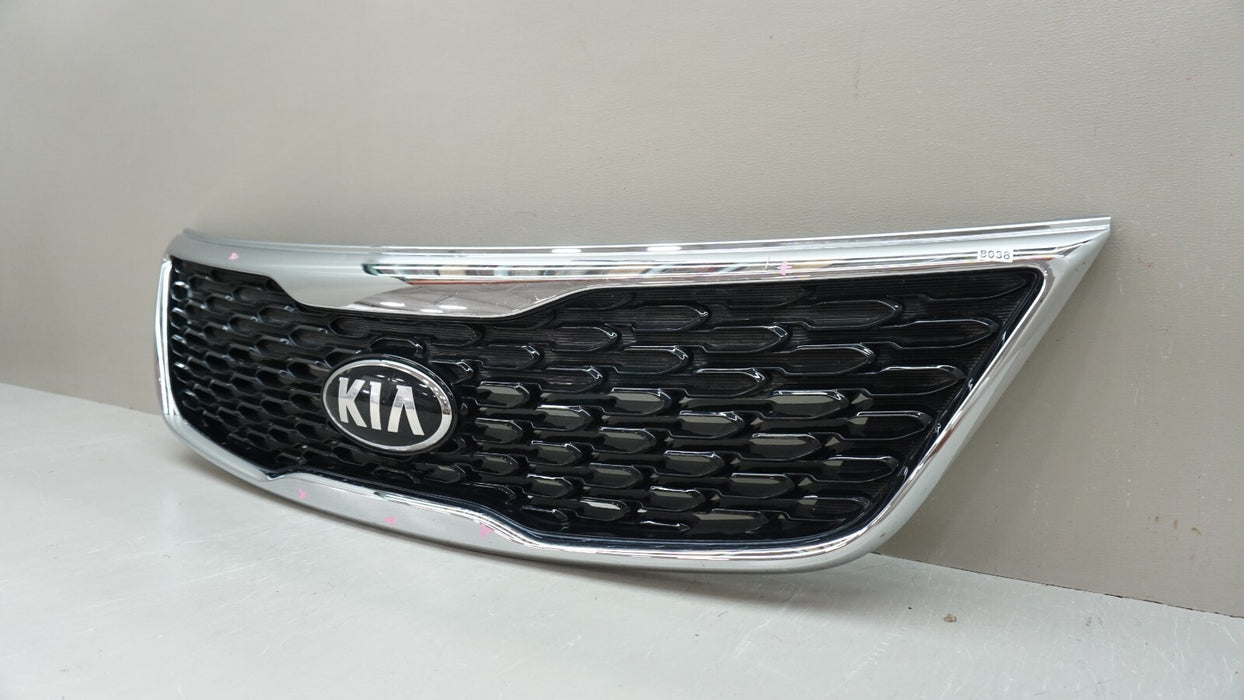 2014-2015 KIA SORENTO FRONT UPPER BUMPER GRILLE OEM 86350-1U500