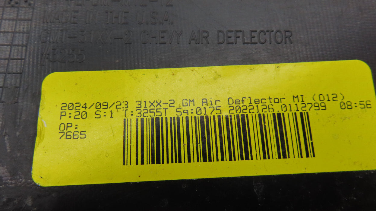 2023-2025 CHEVROLET COLORADO FRONT LOWER BUMPER COVER OEM