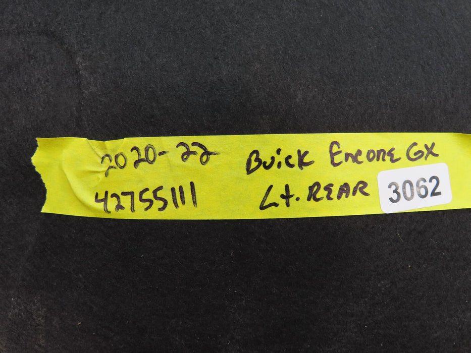 2020-2022 BUICK ENCORE GX FRONT RIGHT PASSENGER INNER FENDER LINER OEM 42755111