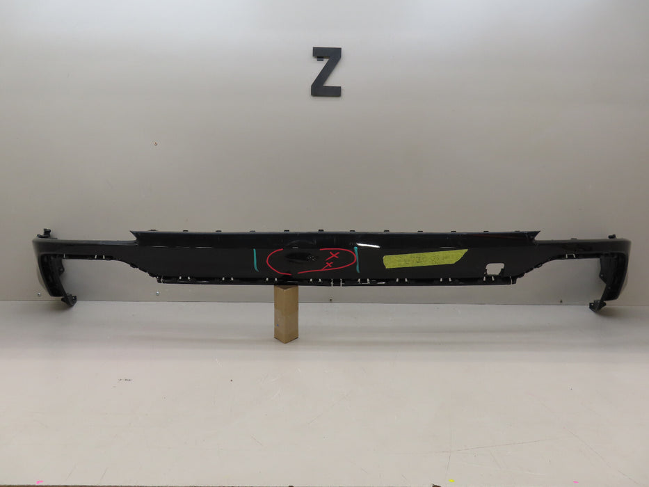2019-2022 AUDI Q3 S-LINE REAR CENTER BUMPER COVER VALANCE OEM 83A807521B
