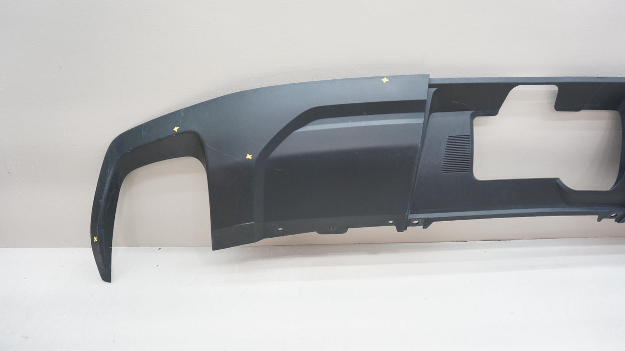 2018-2024 GMC TERRAIN DUAL EXHAUST REAR LOWER BUMPER VALANCE OEM 23394902