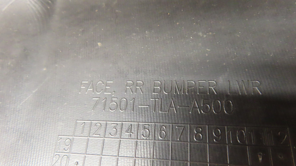 2020-2022 HONDA CRV CR-V REAR BUMPER COVER OEM 71501-TLA-A500
