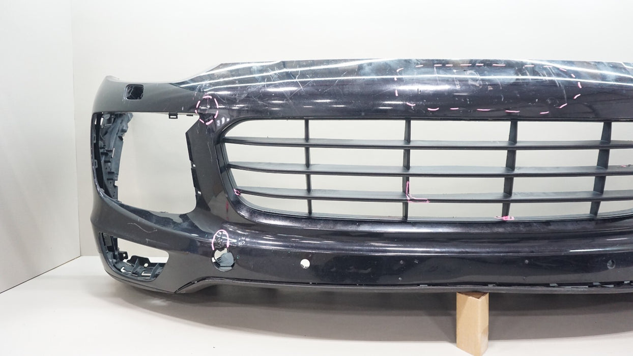 2015-2018 PORSCHE CAYENNE FRONT BUMPER COVER PANEL OEM