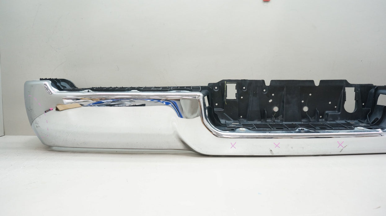 2019-2024 DODGE RAM 2500 3500 REAR CHROME METAL BUMEPR COVER 68576316AA OEM