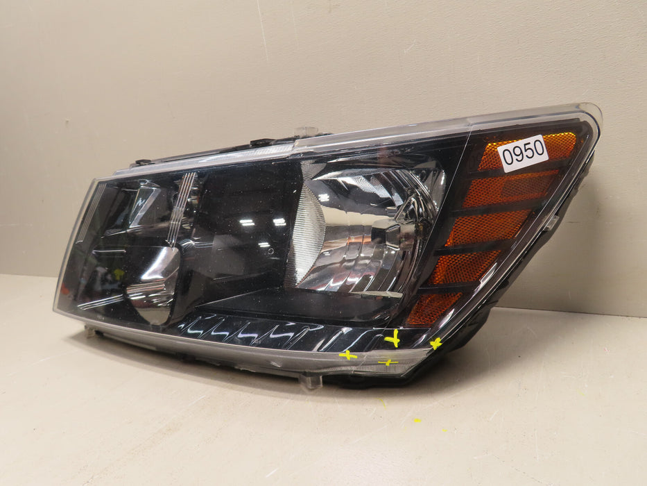 2009-2017 DODGE JOURNEY FRONT LEFT DRIVER SIDE HEADLIGHT HALOGEN OEM