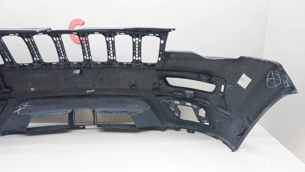 2017-2021 JEEP GRAND CHEROKEE FRONT BUMPER PANEL W GRILLE OEM 6CG70TRMAA