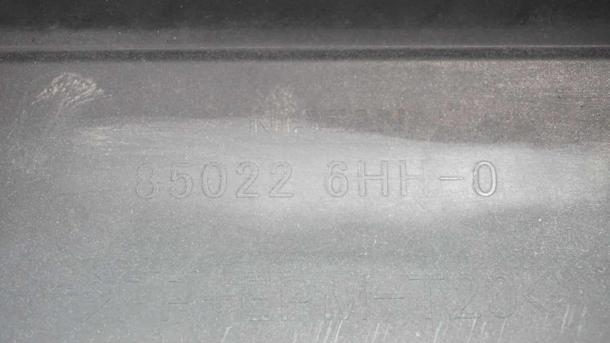 2018-2020 INFINITI Q50 REAR BUMPER COVER PANEL OEM 850226HH-0