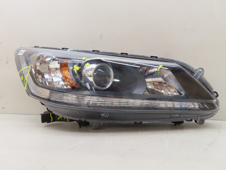 2013 2014 2015 HONDA ACCORD FRONT RIGHT PASSENGER HEADLIGHT HALOGEN OEM