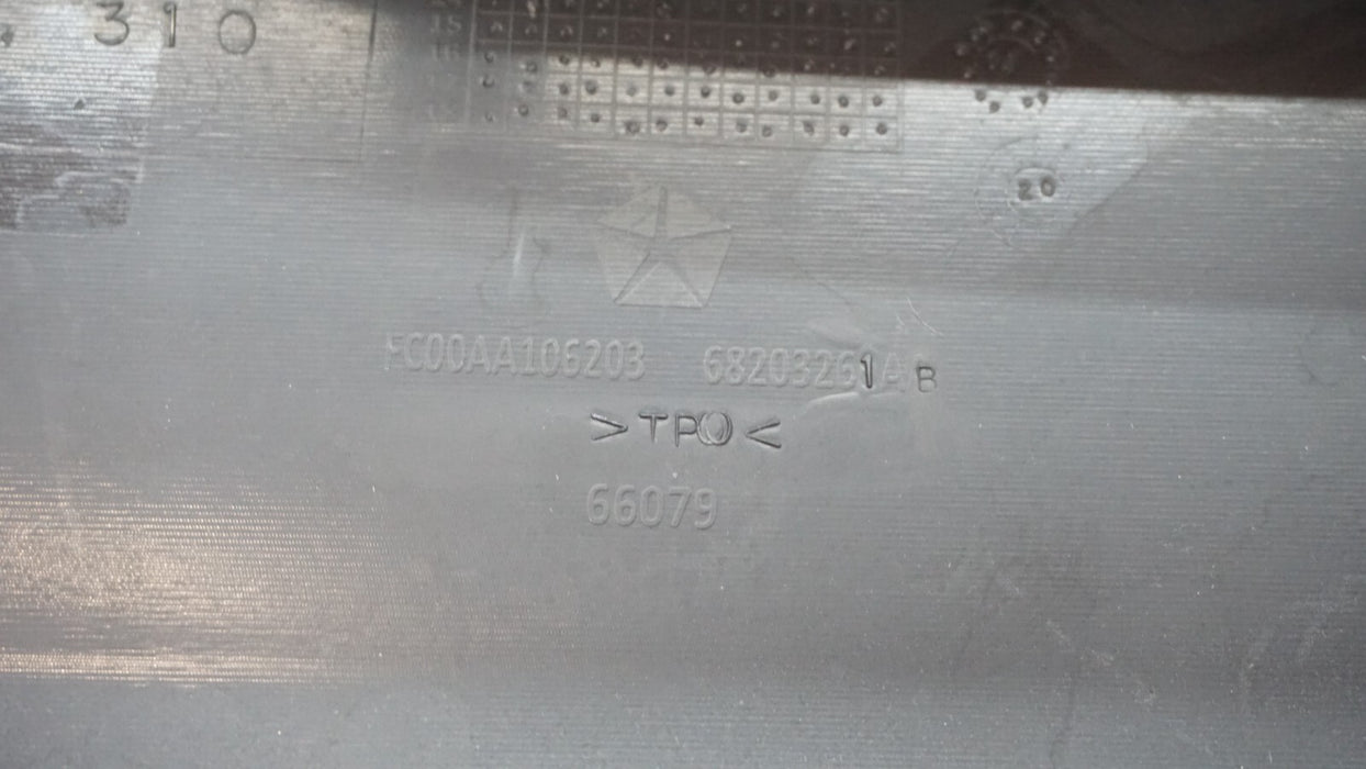 2014-2018 JEEP CHEROKEE REAR LOWER BUMPER COVER PANEL OEM 68203261
