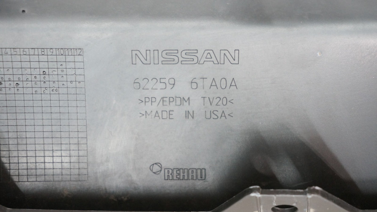 2022-2024 NISSAN PATHFINDER FRONT LOWER BUMPER VALANCE PANEL OEM 62259-6TA0A