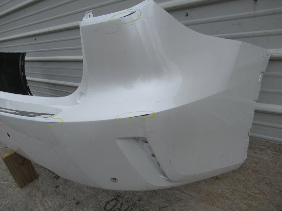 2016-2018 LEXUS RX350 RX450H REAR BUMPER COVER PANEL PLASTIC WHITE FACTORY OEM