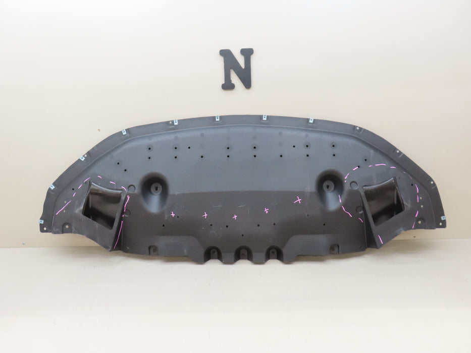 2024 2025 FORD MUSTANG GT FRONT UNDER SPLASH GUARD COVER OEM