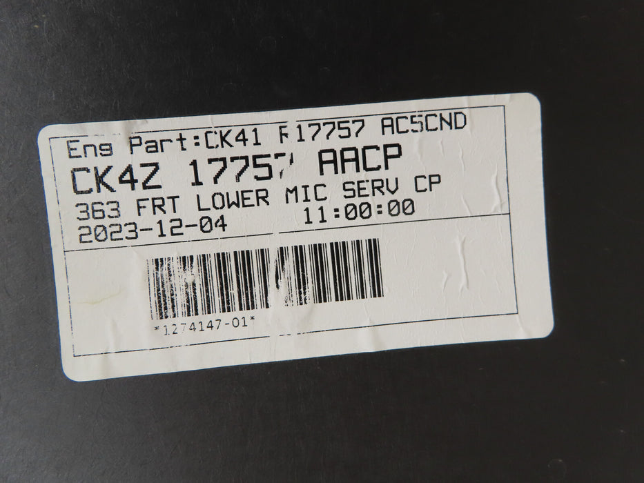 2015-2018 FORD TRANSIT FRONT LOWER BUMPER COVER OEM CK41-R17757