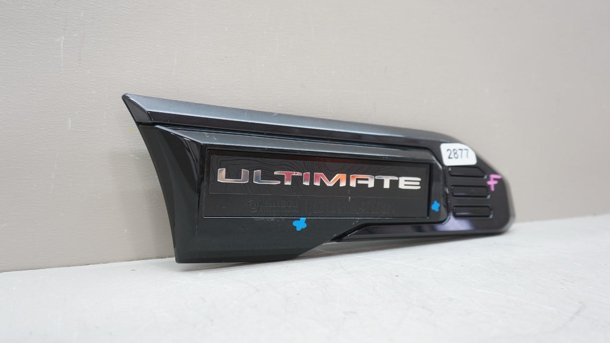 2024-2025 GMC SIERRA 2500 3500HD ULTIMATE RIGHT PASSENGER SIDE FENDER EMBLEM OEM