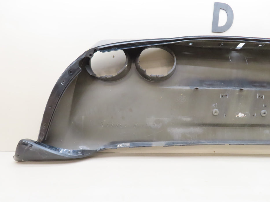 2005-2013 CHEVROLET CORVETTE C6 REAR BUMPER COVER OEM 15895250