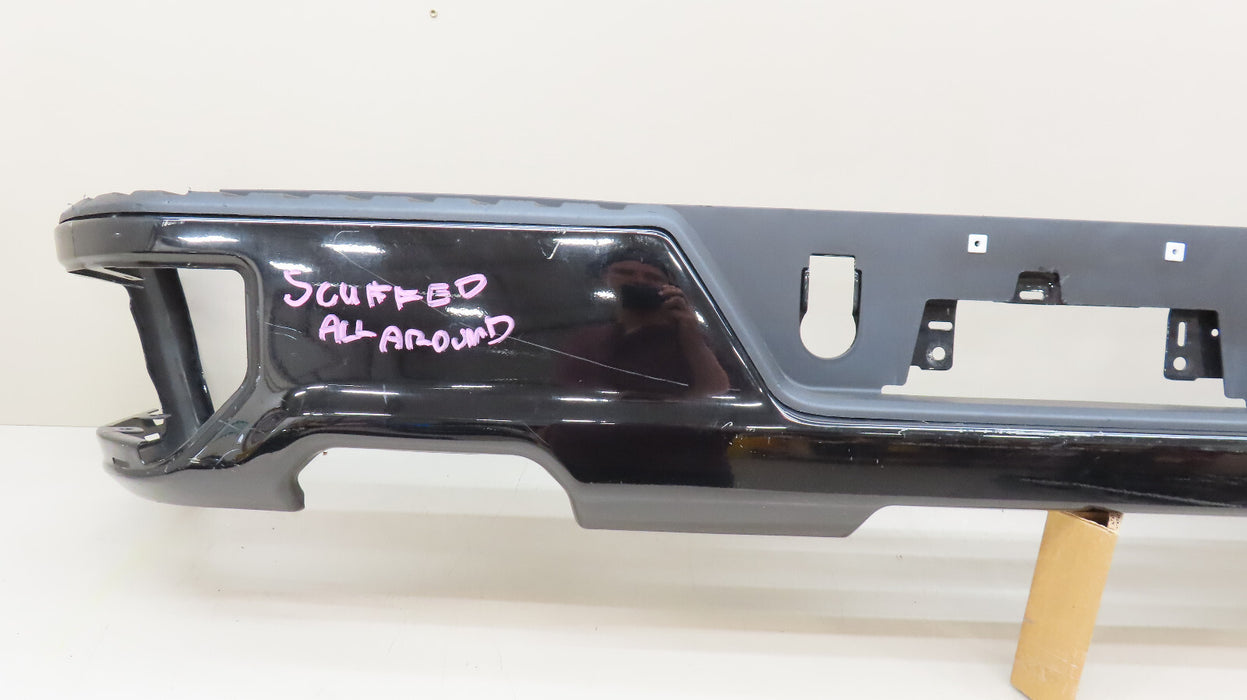 2019- 2023 GMC SIERRA CHEVROLET SILVERADO 1500 REAR BUMPER METAL OEM