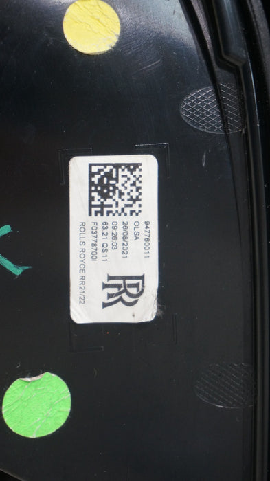 2021-2023 ROLLS ROYCE GHOST REAR RIGHT PASSENGER SIDE TAIL LIGHT OEM