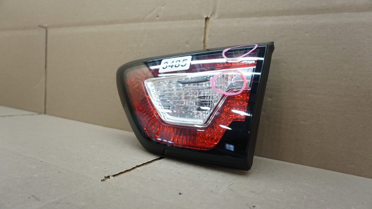 2013-2017 CHEVROLET TRAVERSE REAR RIGHT PASSENGERS INNER TRUNK TAIL LIGHT OEM