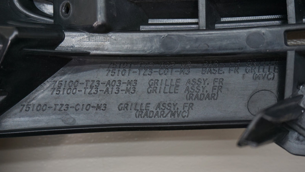 2015-2017 ACURA TLX FRONT UPPER GRILLE 75101-TZ3-A01 OEM 15 16 17