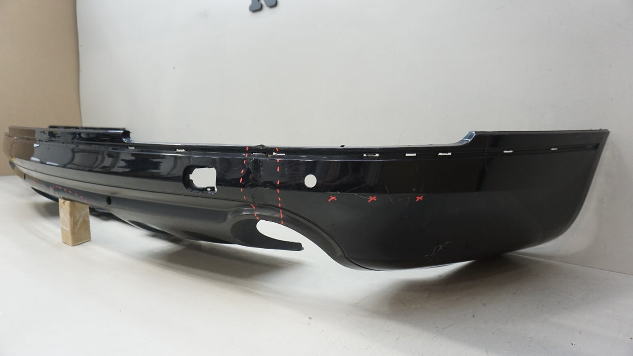 2010-2015 AUDI Q7 REAR LOWER BUMPER COVER PANEL W/ SENSOR HOLE OEM 4L0807521AH