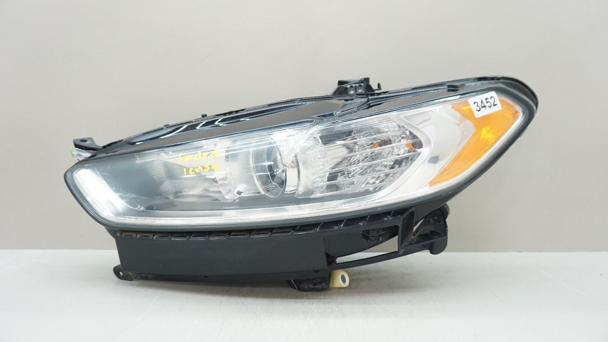 2013-2016 FORD FUSION FRONT LH LEFT DRIVER SIDE HALOGEN HEADLIGHT OEM