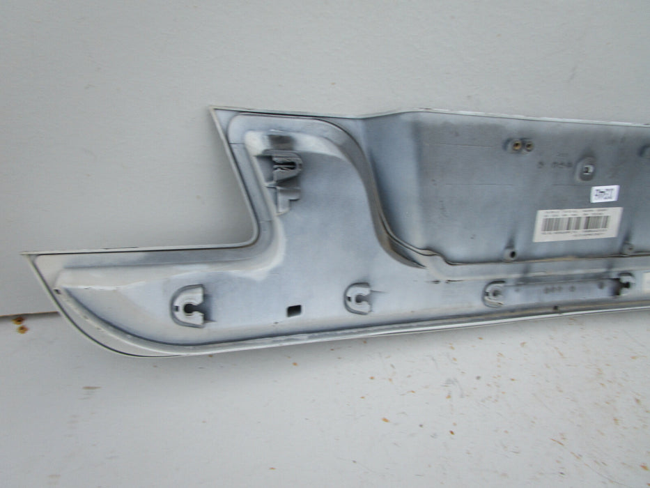09-15 BMW  F01 F02 740 750 760 REAR TRUNK LICENSE PLATE PANEL COVER TRIM OEM