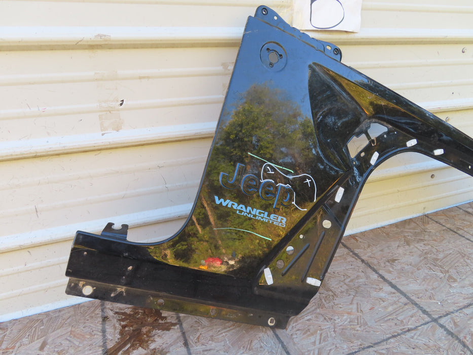 2018 2019 2020 2021 2022 2023 JEEP WRANGLER RIGHT METAL FENDER OEM