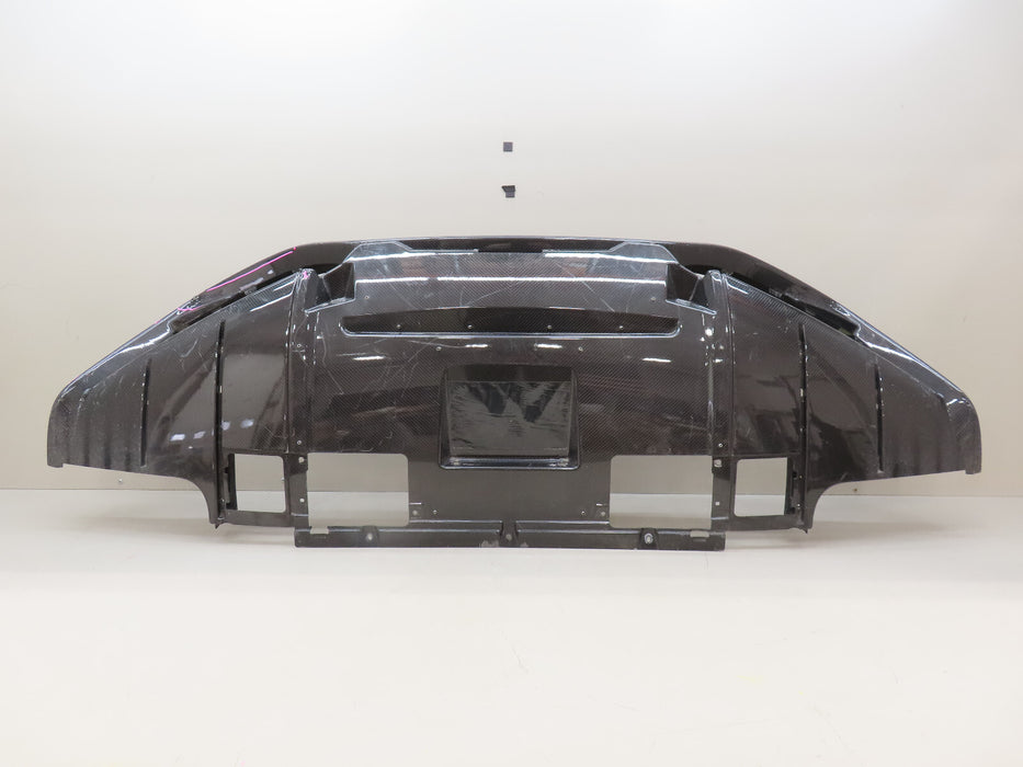 2017-2020 ASTON MARTIN VANTAGE REAR BUMPER COVER DIFFUSER CARBON FIBER OEM