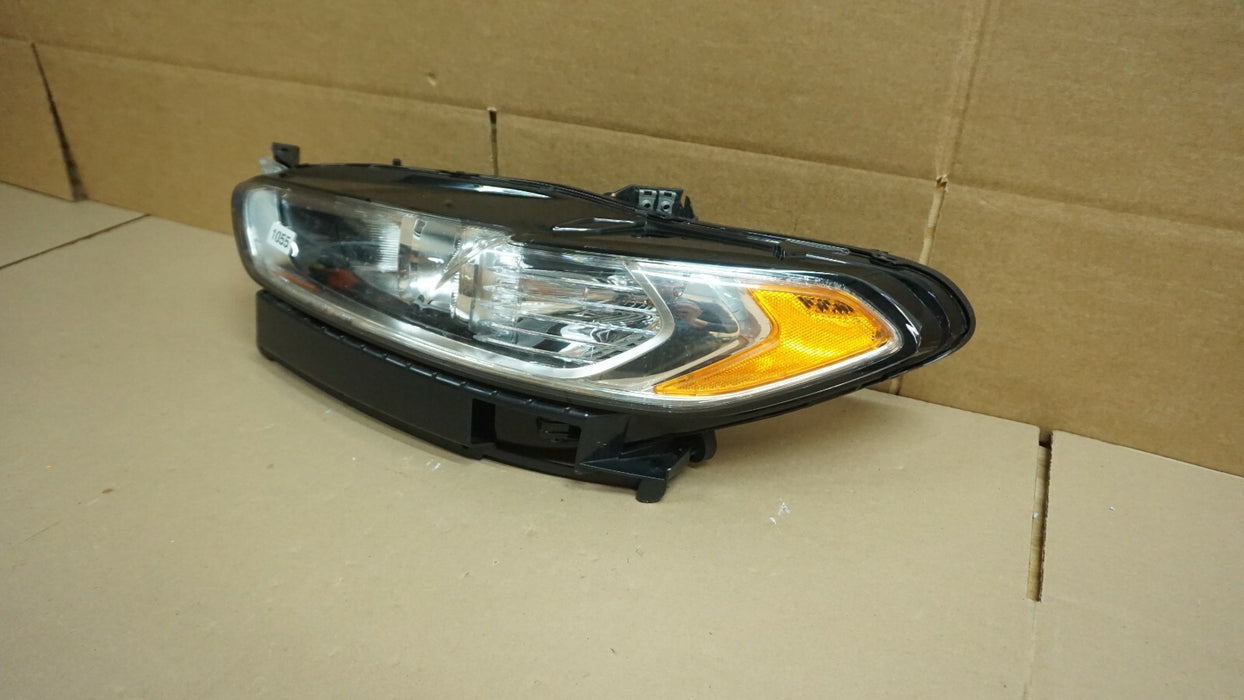 2013-2016 FORD FUSION FRONT LEFT DRIVER SIDE HEADLIGHT HALOGEN LAMP LIGHT OEM
