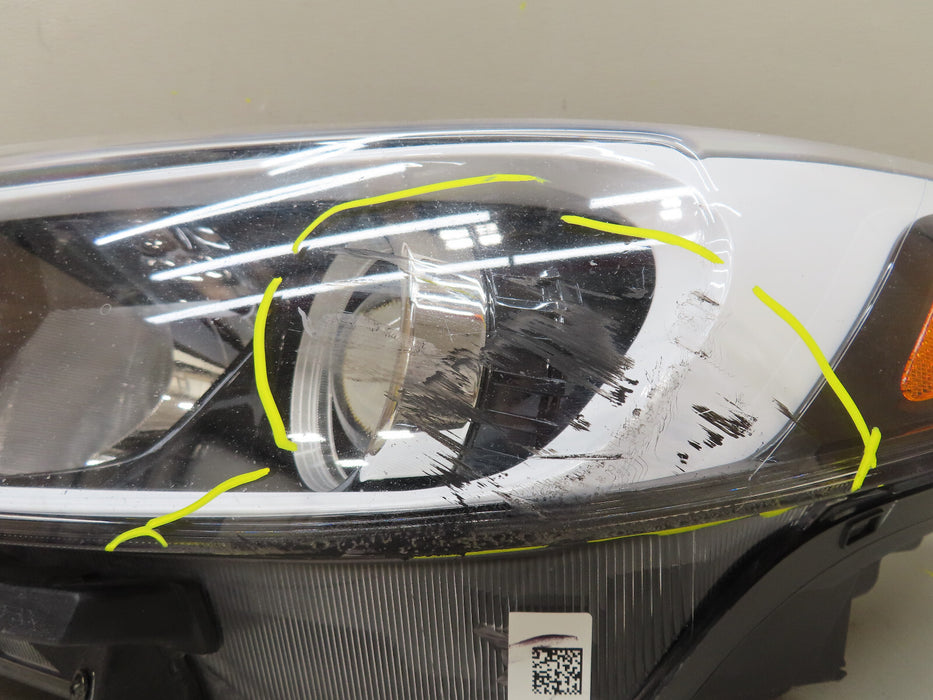 2017 2018 KIA FORTE FRONT LEFT DRIVER HEADLIGHT LAMP HALOGEN OEM