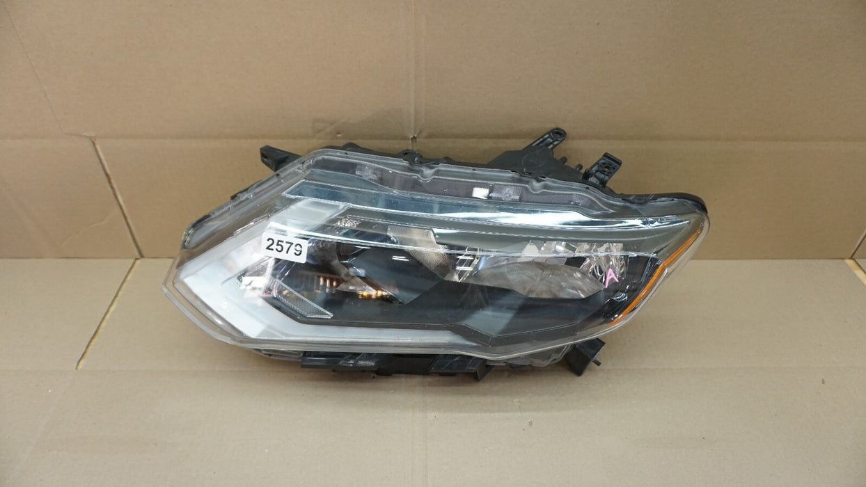 2017-2019 NISSAN ROGUE FRONT LEFT DRIVERS SIDE HEADLIGHT OEM 17 18 19