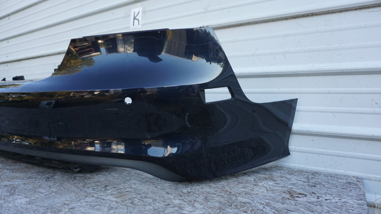 2012-2014 AUDI A7 QUATTRO REAR BUMPER COVER W/ LOWER VALANCE 4G8807385B OEM
