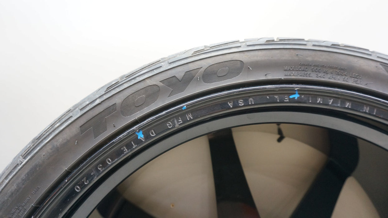 ROLLS ROYCE VOSSEN FORGED SERIES S17-11 SET RIMS W TIRES. NO TPMS SENSORS