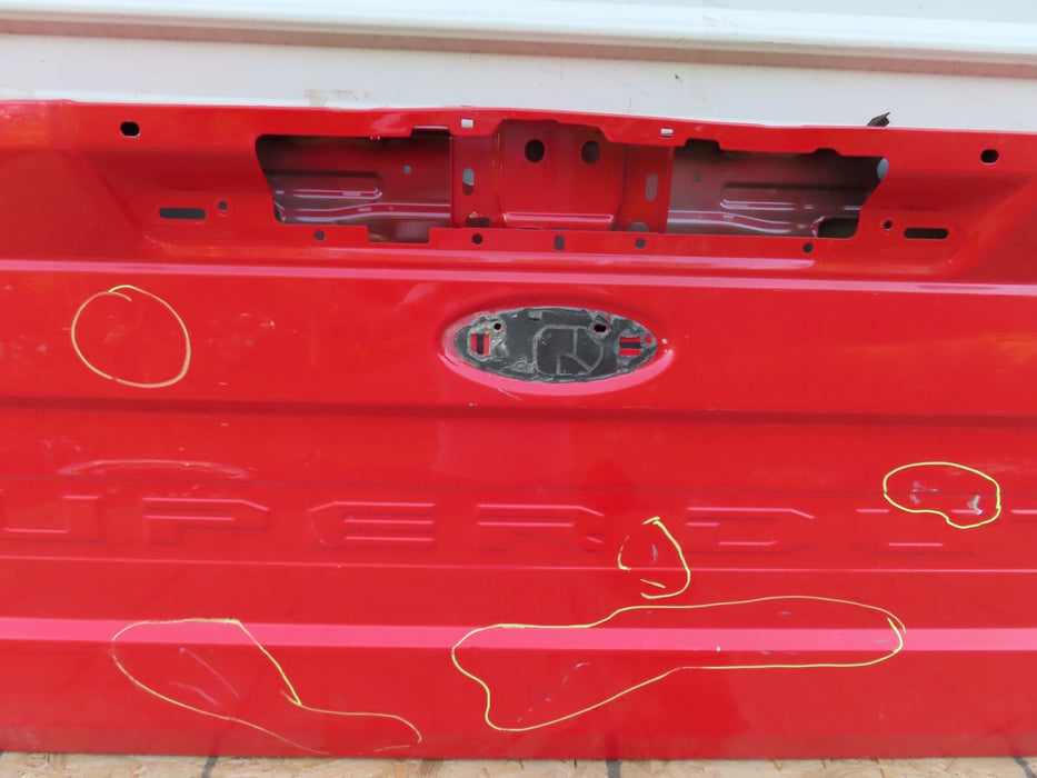 2017-2019 FORD SUPER DUTY F250 F350 REAR LIFTGATE TAILGATE DOOR COVER PANEL OEM