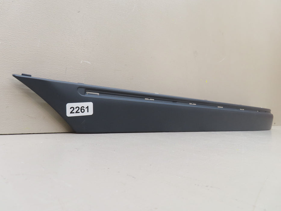 MERCEDES-BENZ W203 C-CLASS REAR LEFT DRIVER BUMPER RAIL COVER OEM A2038852721