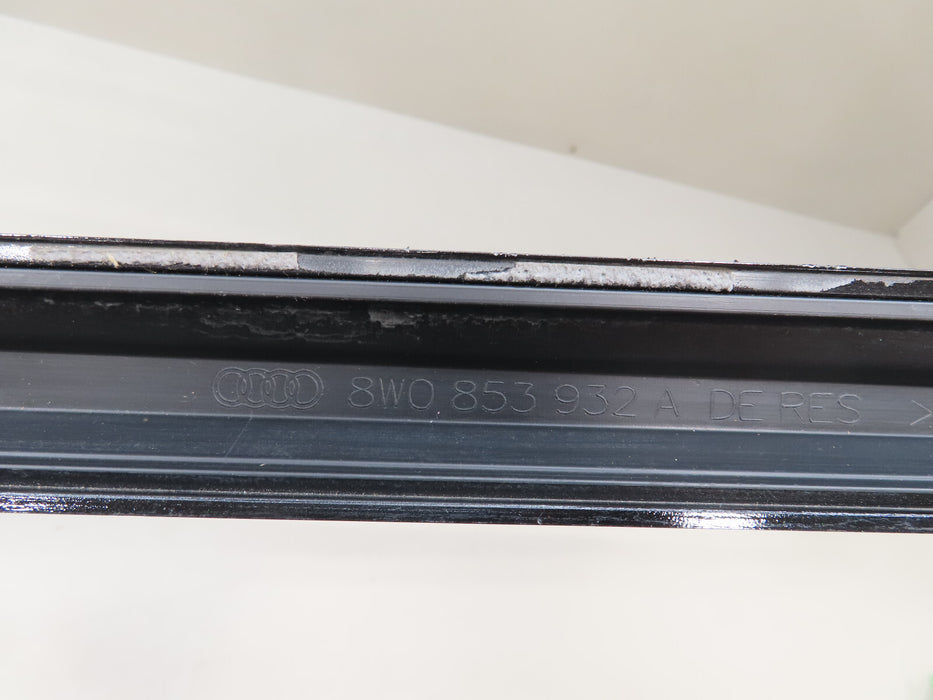 2017-2019 AUDI A4 RIGHT PASSENGER ROCKER PANEL TRIM OEM 8W0853932