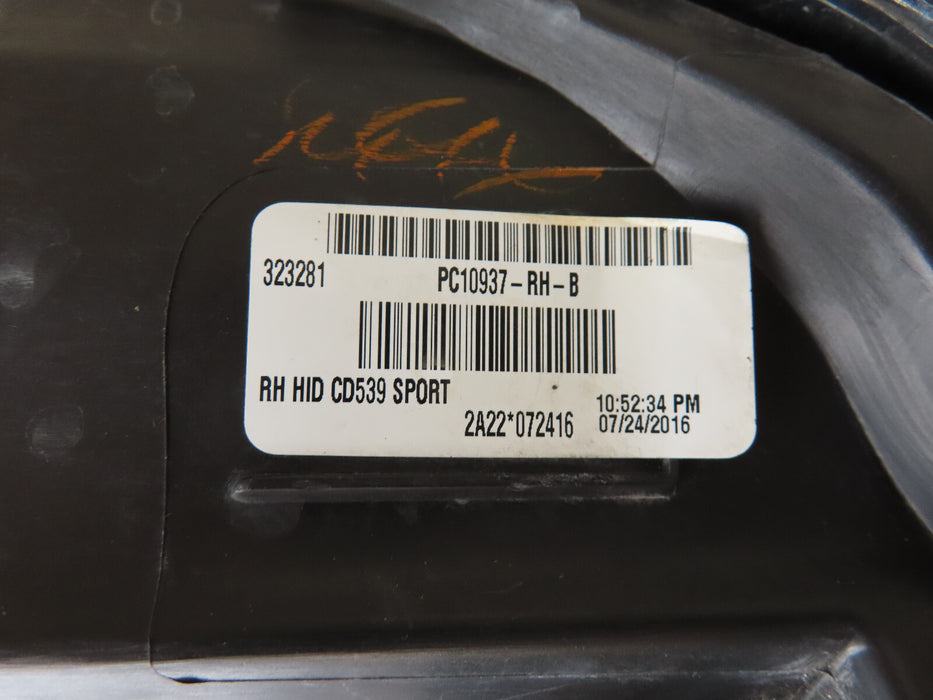 2015 2016 2017 2018 FORD EDGE SPORT FRONT RIGHT PASSENGER HID XENON OEM