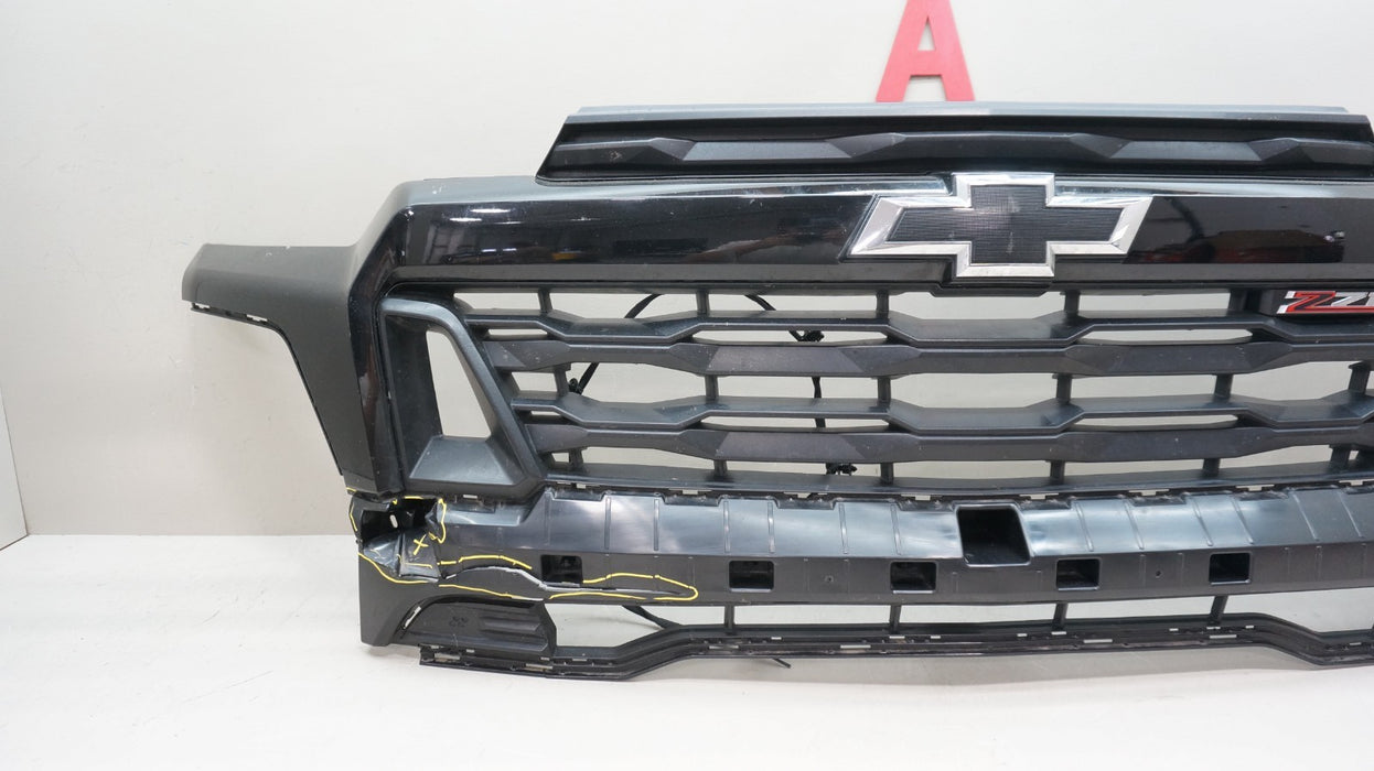 2023-2025 CHEVROLET COLORADO Z71 FRONT BUMPER RADIATOR GRILLE OEM