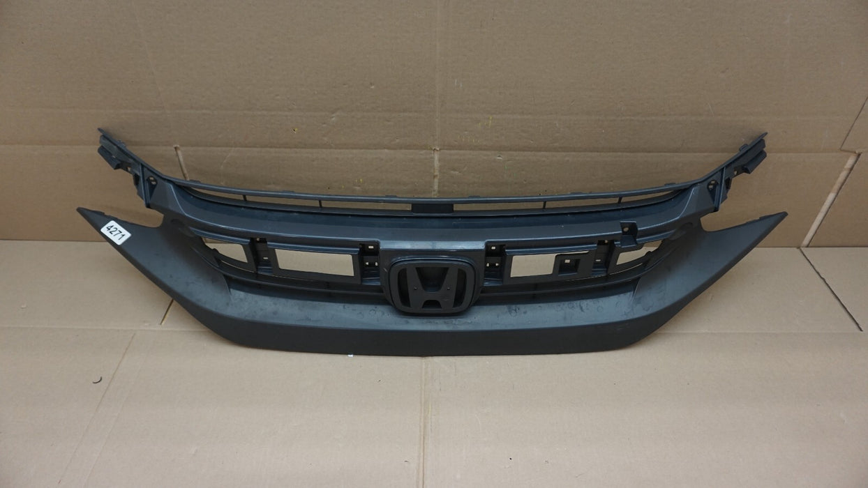 2016-2019 HONDA CIVIC FRONT UPPER GRILL GRILLE OEM 16 17 18 19