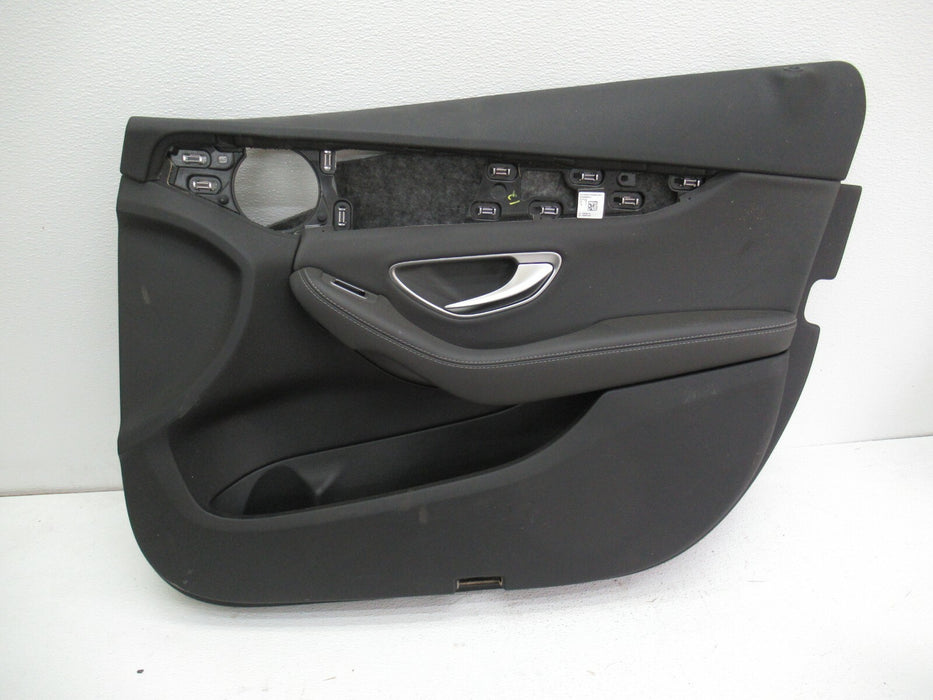 2015-2018 MERCEDES C300 W205 FRONT RIGHT PASSENGER SIDE INTERIOR DOOR PANEL OEM